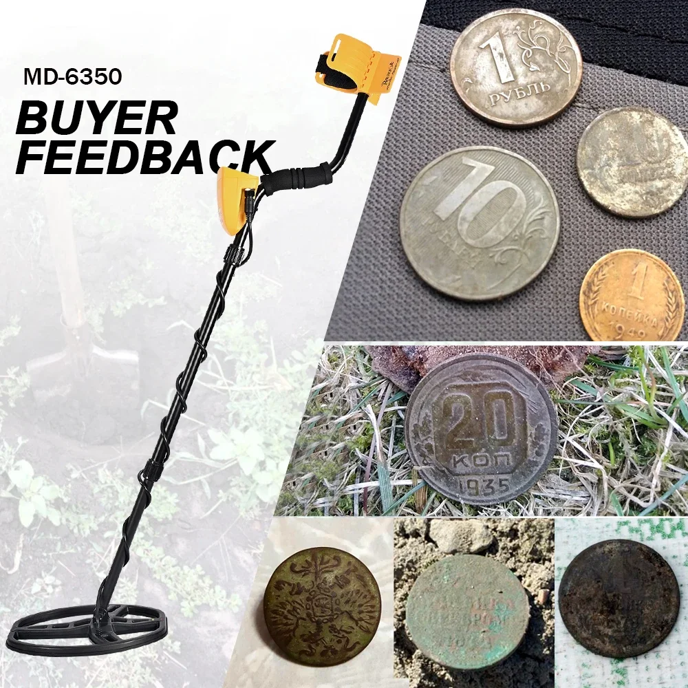 MD6350 ground search 3D gold metal detector for sale