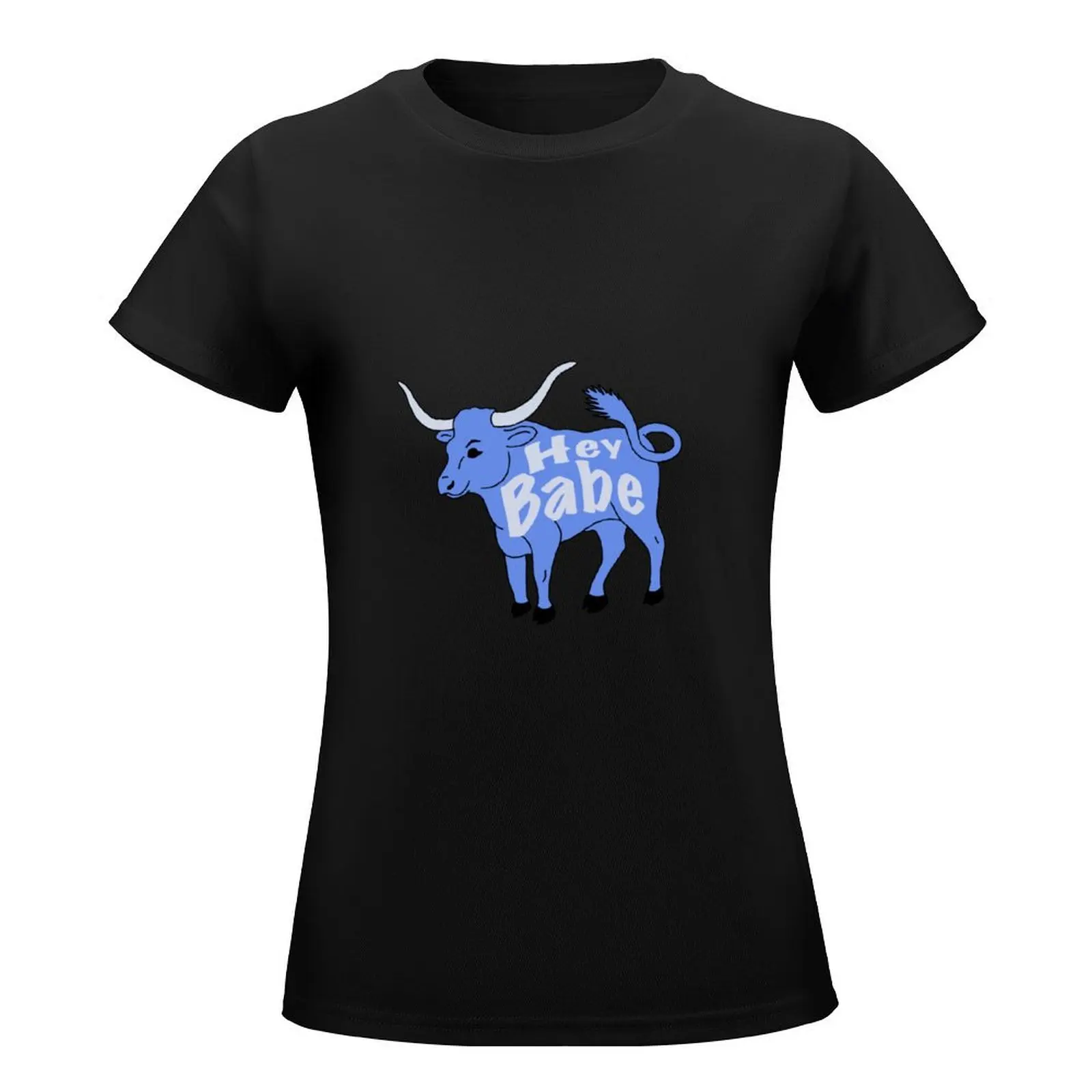 Hey Babe T-Shirt animal print shirt for girls quick drying cute clothes tight shirts for Women