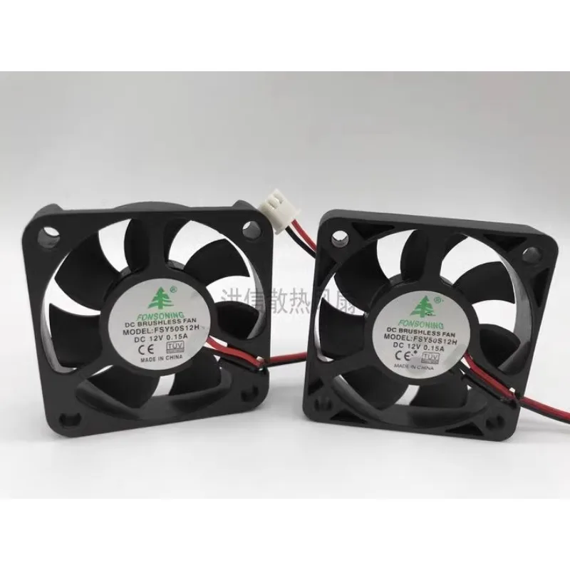 

Новый вентилятор охлаждения для FONSONING 5010 FSY50S12H 12 В постоянного тока а охлаждающий вентилятор 5 см 50*50*10 мм