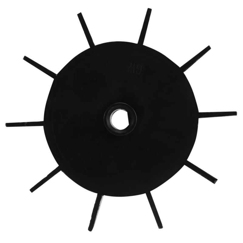 Thay Thế 0.5 "Bên Trong Lỗ Khoan 10 Cánh Quạt Không Khí Động Cơ Cánh Quạt Đen