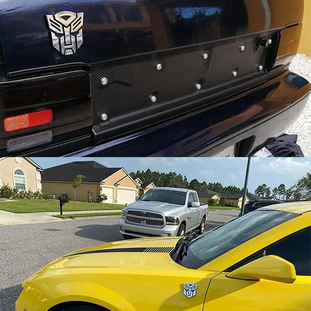 سيارة ثلاثية الأبعاد ملصق محول شارة شعار الذيل ملصق مائي كول الأوتوبوت شعار سيارات التصميم دراجة نارية اكسسوارات السيارات بالجملة