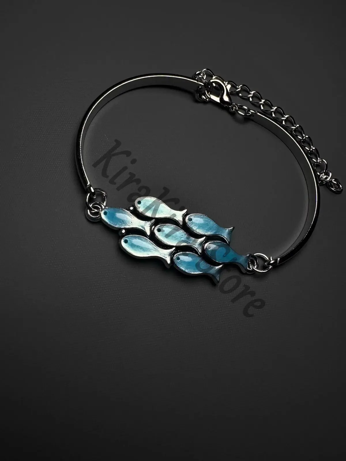 

Rafayel Cosplay Chains Bracelet Love and Deepspace Bangle Fashion Accessory Blue Fish Creativity Hands Chain Cute Jewelry Girl