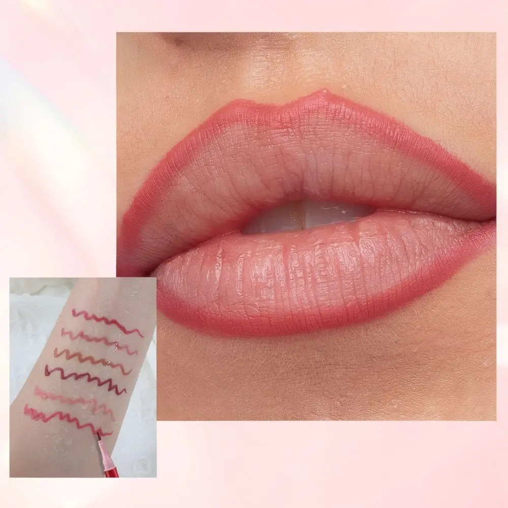 Long Wear Lip Liner Pencil Waterproof Matte Makeup Set For For Dkde Easy Coloring Define Lip Contour Beauty Cosmetic Pen