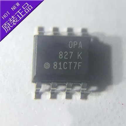 1pcs/lot OPA827 OPA827AIDR OPA827AID 22MHZ SOP-8 In Stock