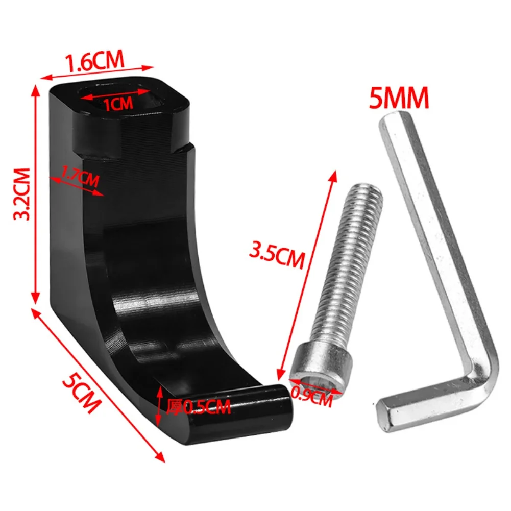

Мотоциклетное снаряжение, крючок для мотоциклетного шлема, алюминиевый крючок для скутера, аксессуар, алюминиевый держатель для шлема, компактный размер