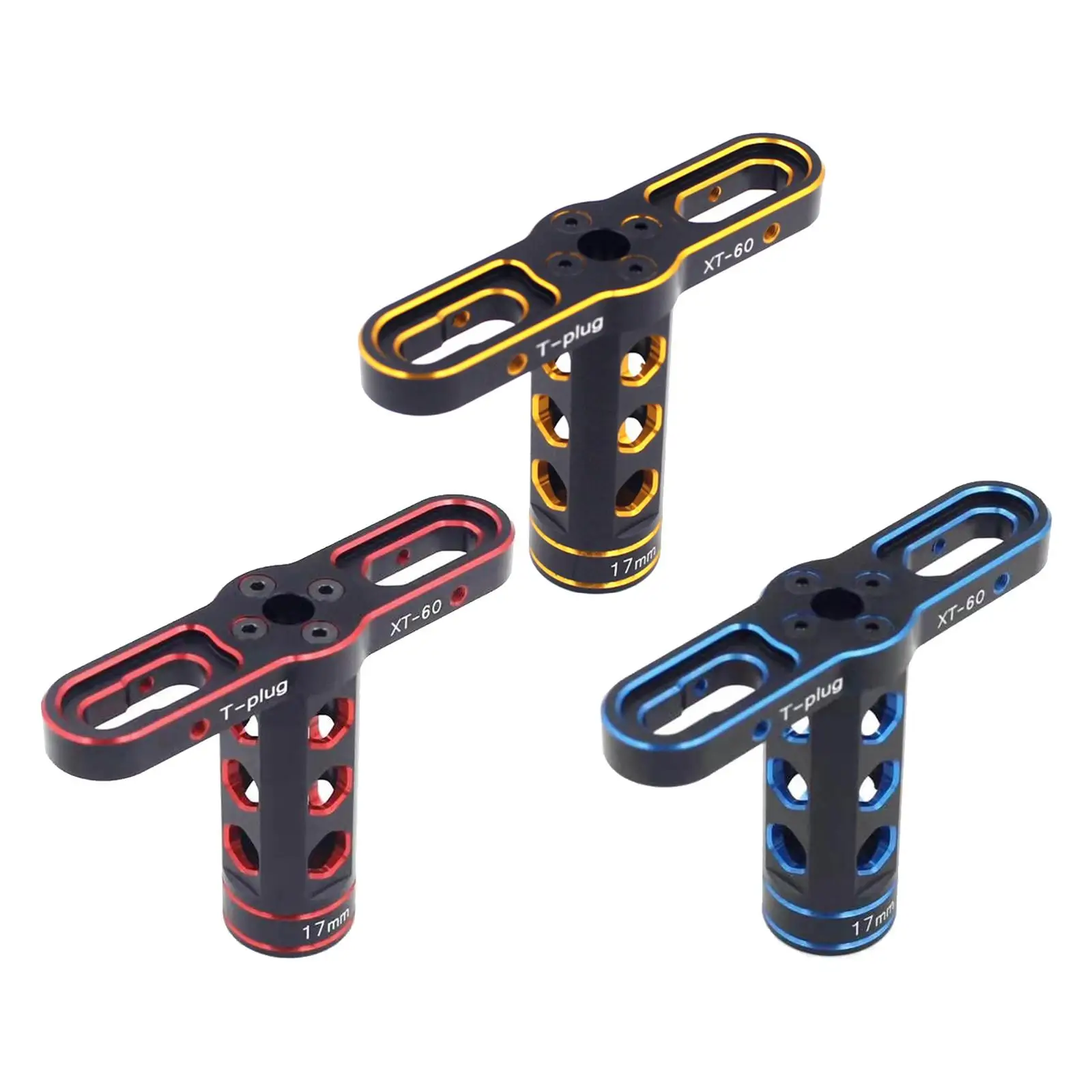 

Aluminium Alloy 17mm Hex Nuts Sleeve Wrench DIY Repair Tool for HSP 1:8 Scale RC Buggy Car Tires Tyre Accs