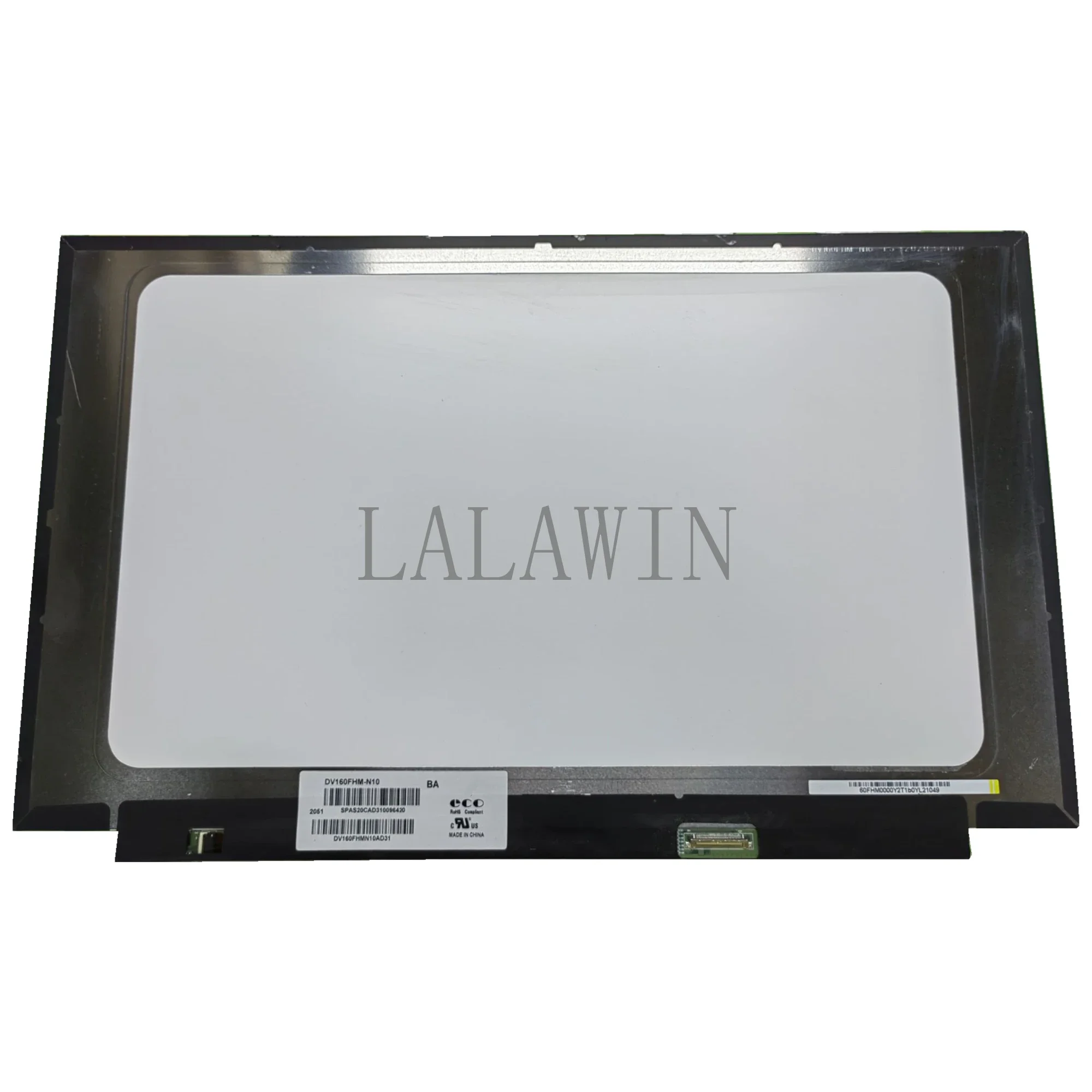 DV160FHM-N10 DV160FHM-N20 16.0 Inch 1920×1080 30pins 60HZ Laptop LCD Screen