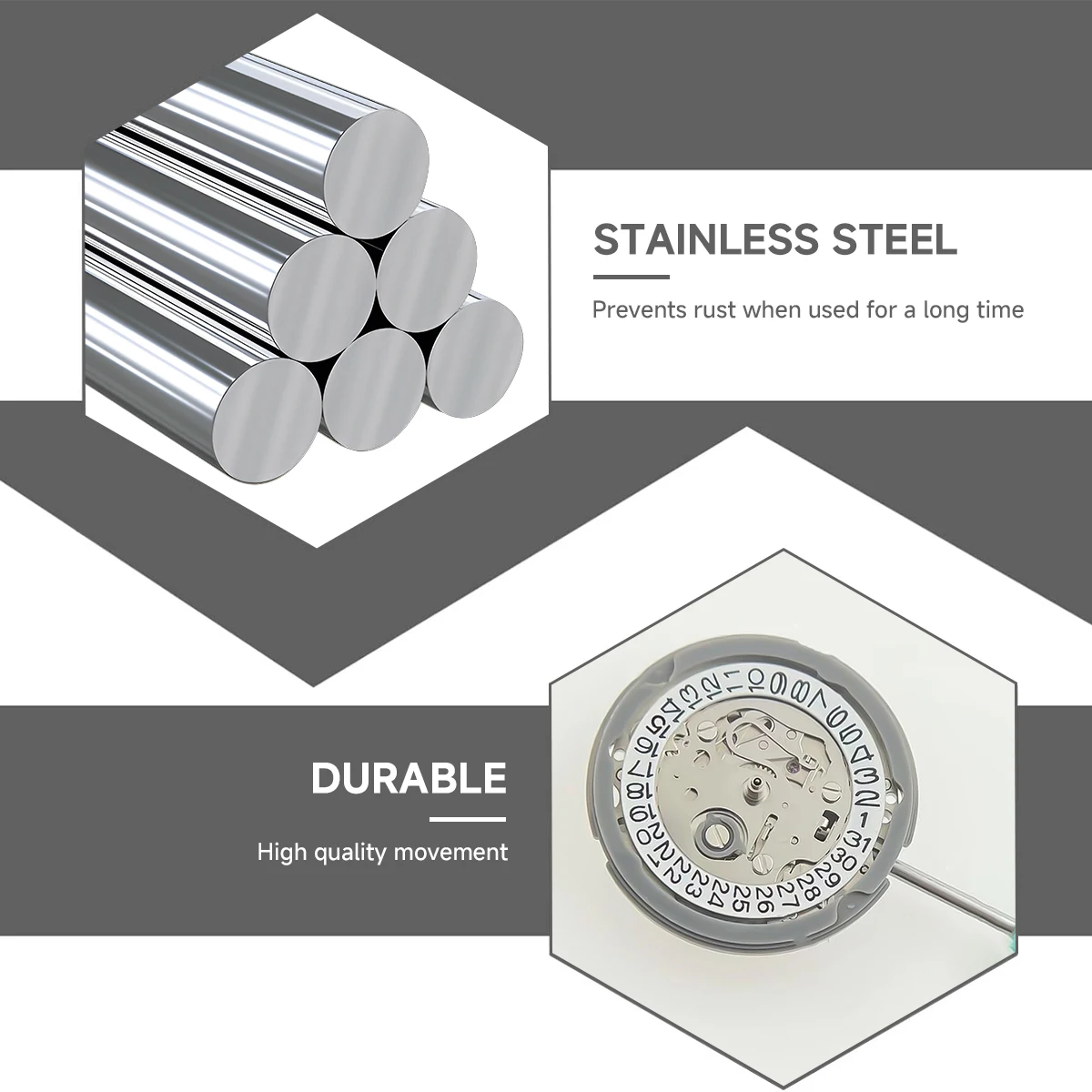 NH05 حركة ساعة الآلات الأوتوماتيكية الساعة 3 إعداد تاريخ التقويم عالي الدقة أداة إصلاح الساعة ملحقات الساعة