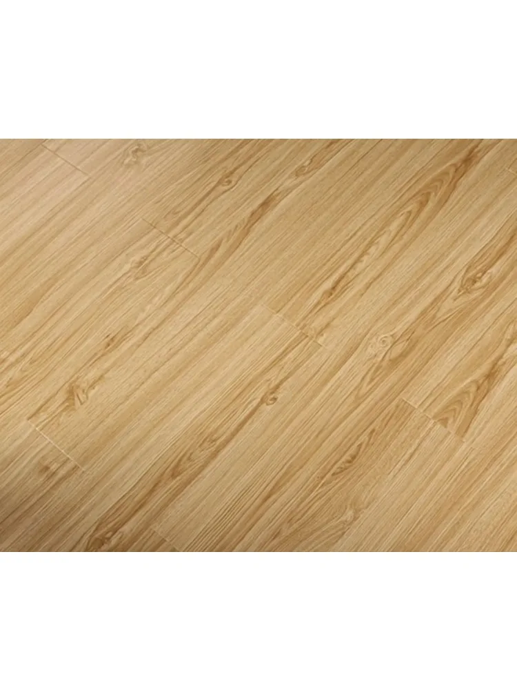 Aangepaste versie brandwerende 8 mm gele reliëf MDF-materiaal woonkamer laminaatvloer