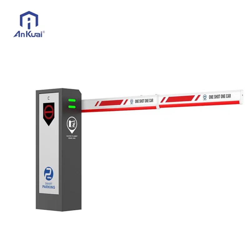custom.Wholesales Price Ankuai AK47 Barrier Gate Brushless Automatic Parking Fast Speed Gate Factory Park