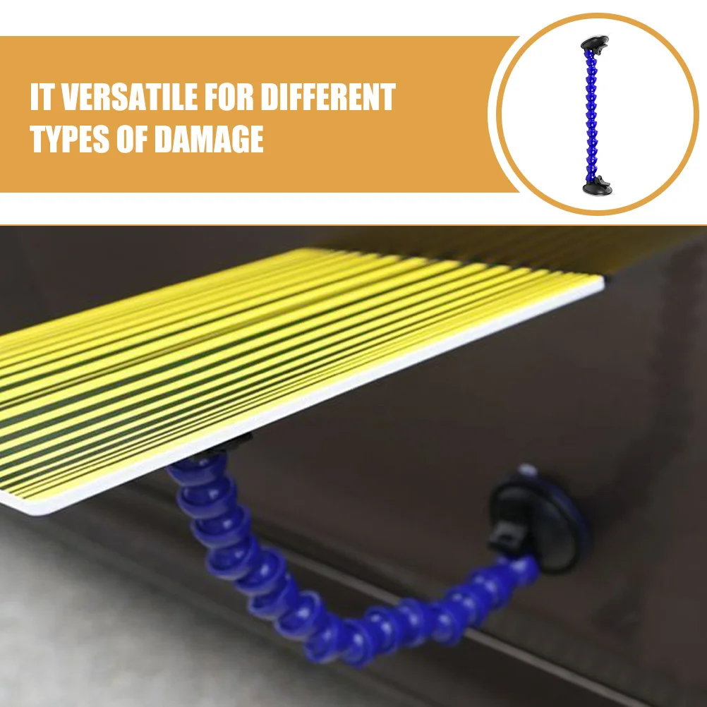 Support de panneau de détection de Dent de voiture, support d'inspection à double ventouse, léger et Durable, Kit de débosselage automobile, corps réfléchissant