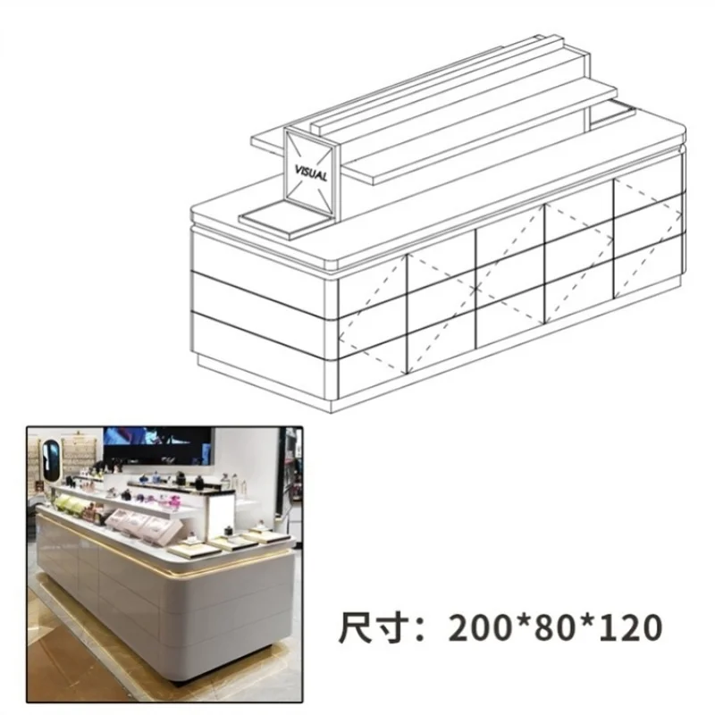 custom，Cabinet Cosmetics display perfume cabinet makeup beauty salon display cabinet counter shelves