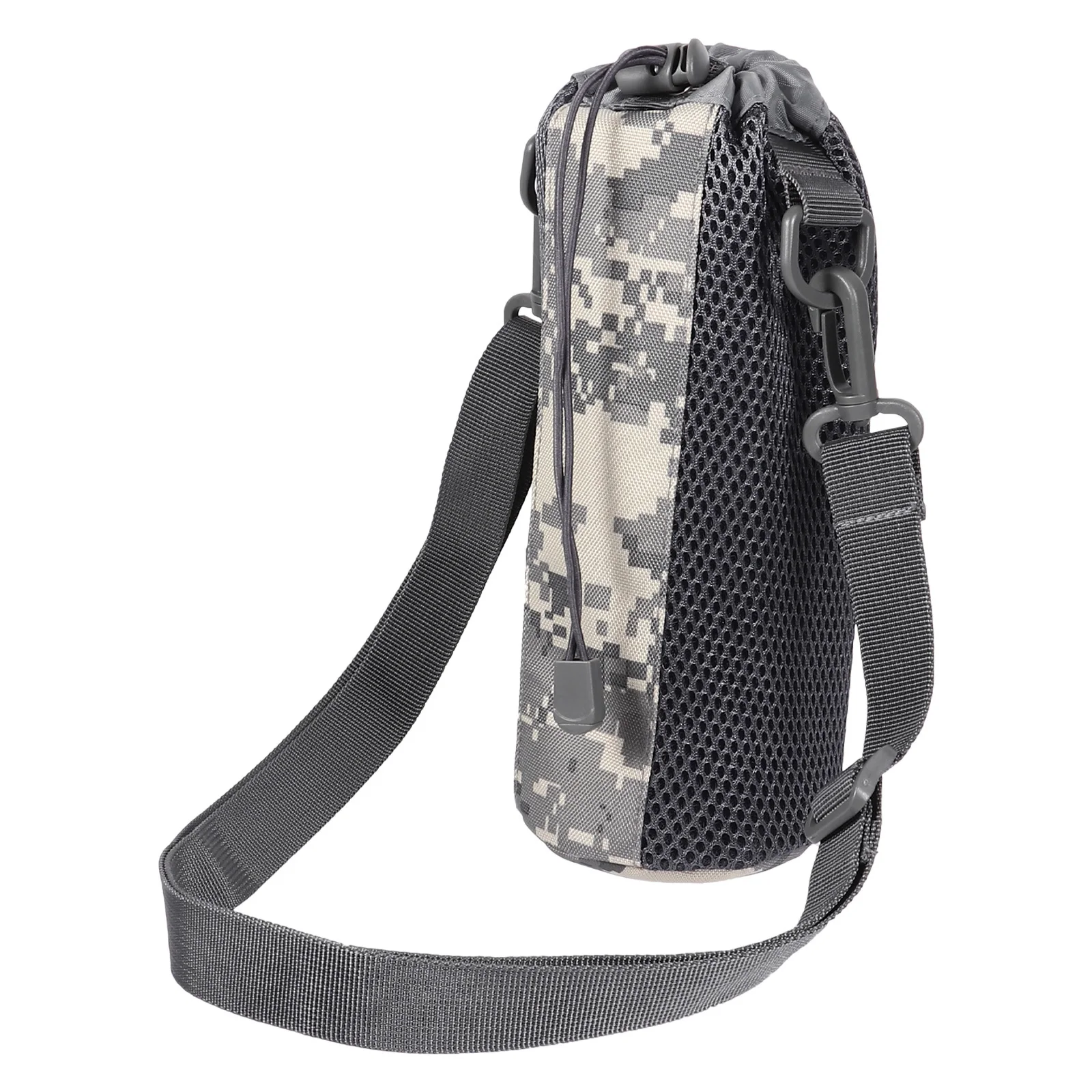 حقيبة زجاجات المياه نايلون المشي لمسافات طويلة في الهواء الطلق التخييم حقيبة سفر معزول الناقل حامل المحمولة تخزين الأكمام للغلاية الرياضية #2