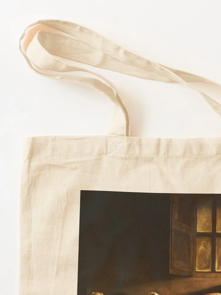 Caravaggio The Calling Of Saint Matthew Tote Bag eco bag folding Shopper handbag Women's shopping bag Big