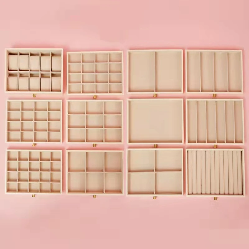 Furniture for small-sized apartments multi-layer jewelry storage box high-end simple household stud earrings European jewe