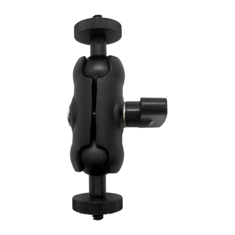 Double Ball Heads Magic Arm With 360° Dual 1/4''Screw 15mm Ball Mount for Camera Clamp Monitor Video Light Mic Tripod