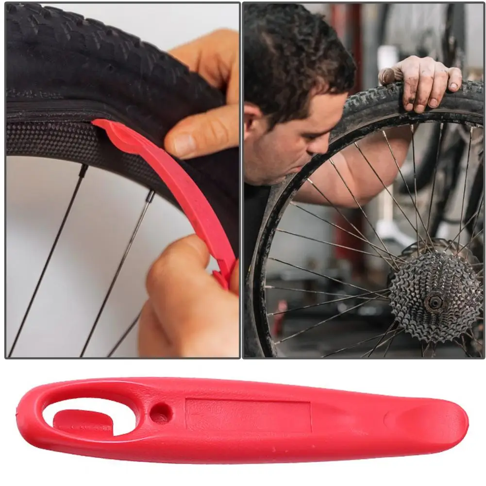 Bicycle Tire Lever Set Tyre Lever Tool High Strength Compact Bicycle Tyre Levers Ergonomic Design for Safe Mountain for Easy