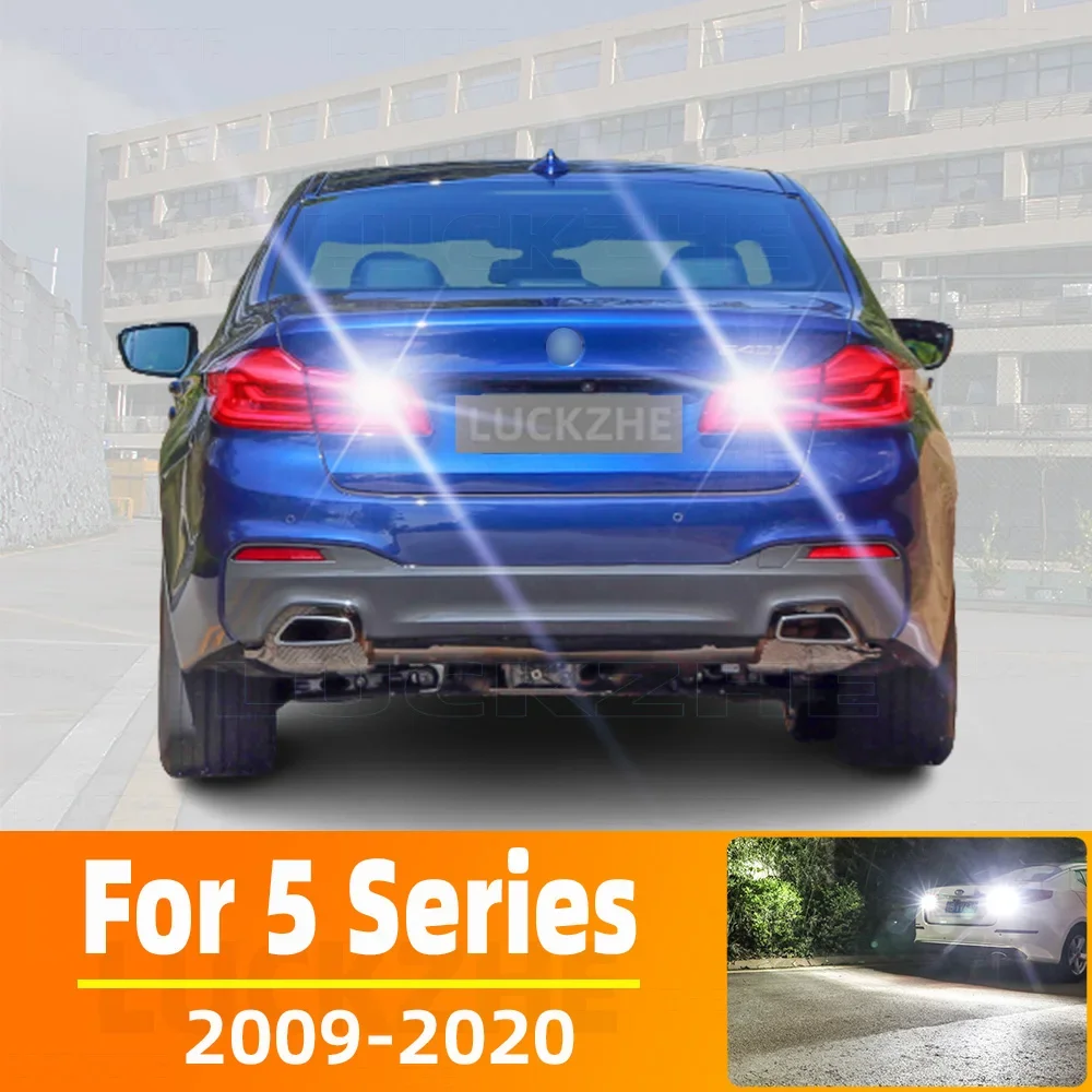 

2pcs LED Reverse Light For BMW 5 Series F11 F07 G30 F90 G31 Accessories 2009-2020 2014 2015 2016 2017 2018 Backup Back Up Lamp