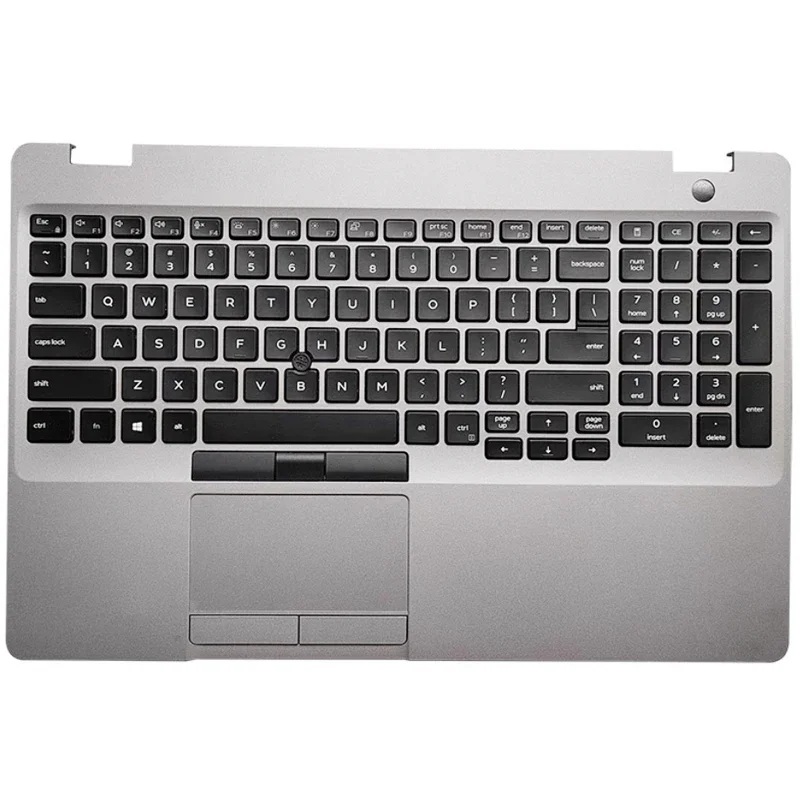Imagem -02 - Original do Teclado do Portátil Dell Latitude 5510 5511 E5510 Precisão 3550 3551 Versão em Inglês dos Eua Tampa Superior Novo Case