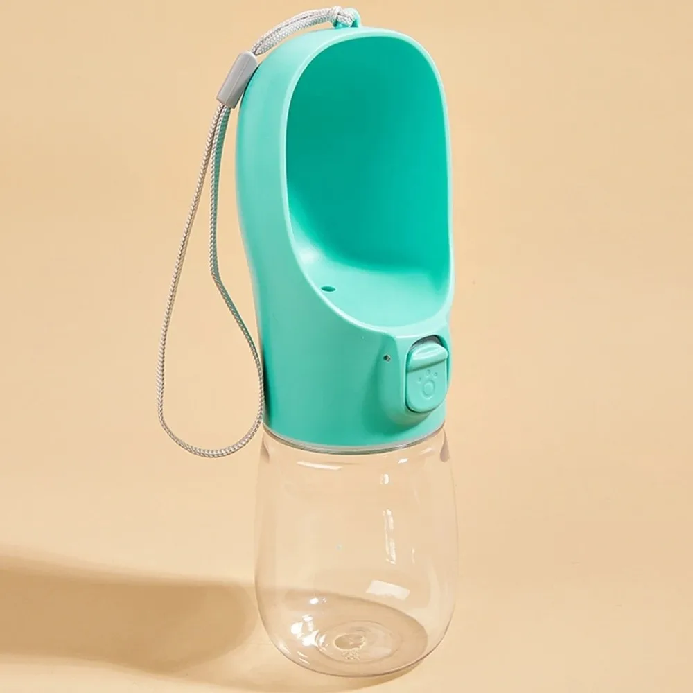 

350ml/550ml Outdoor Dog Water Bottle Portable No Leakage Dog Water Dispenser Removable Plastic Pet Water Feeding Supplies