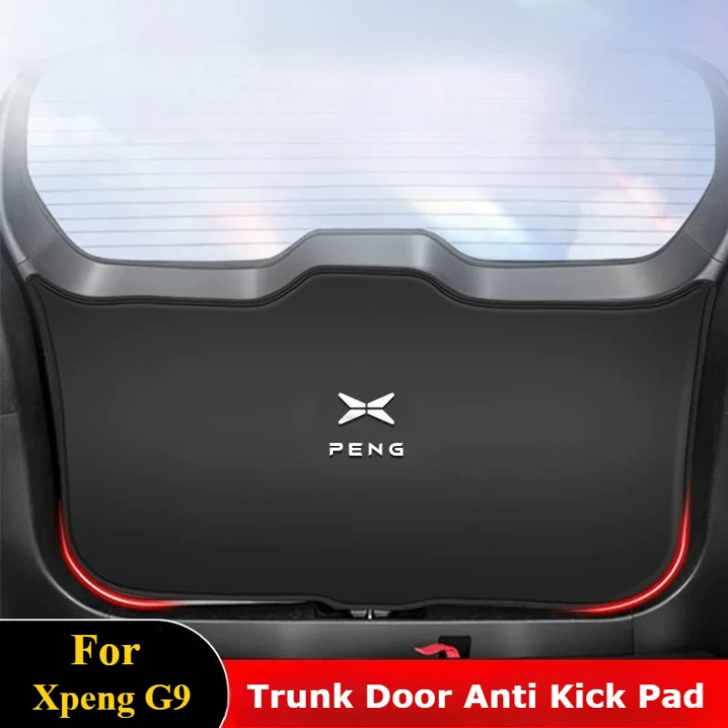 Image of Für Xpeng G9 Auto Stamm Tür Anti Kick Pad PP Heckklappe Anti-Scratch Schutz Aufkleber Cargo-Liner Innen Dekor zubehör