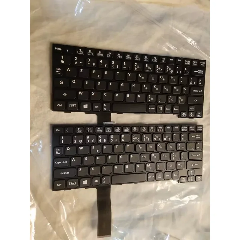 Original Genuine Black Frame Notebook with Built-in Keyboard and Backlight for Panasonic CF-20 view 3