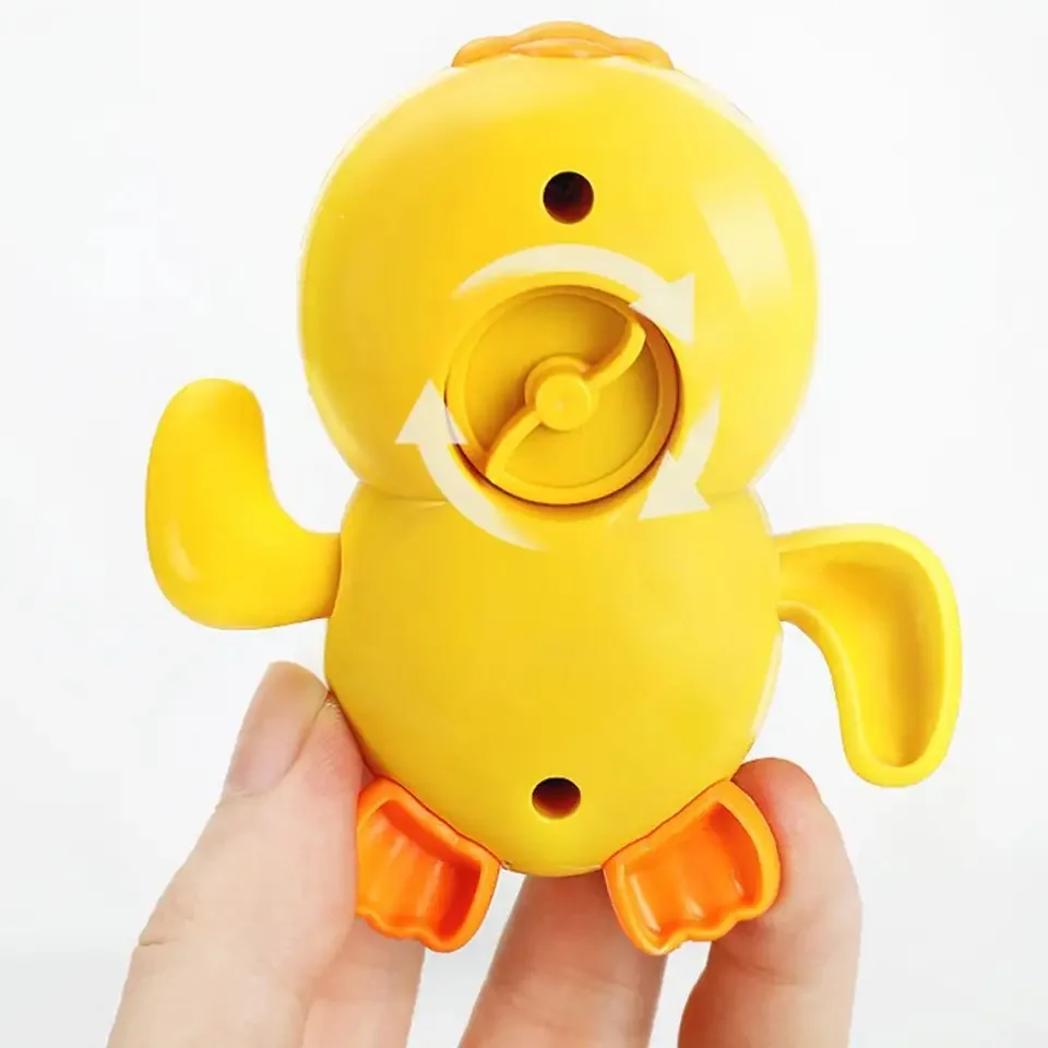 1 pçs crianças banhando e brincando com patos banheiro do bebê interação pai filho brinquedos de banho e natação