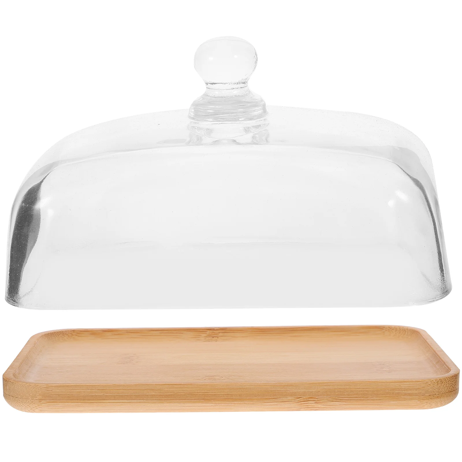 

Cake Tray Dessert Plate Kitchen Bar Accessories Convenient Dessert Plate Multi function Storage Holder Food Cover Preservation