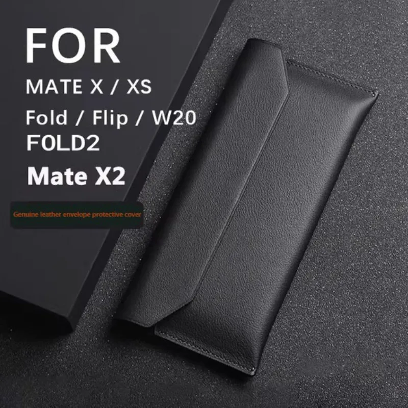 

Magnetic Flip Bag Envelope Leather Holder Phone Case For ZTE Nubia Fold 5G Wallet Handbag Phone Pouch