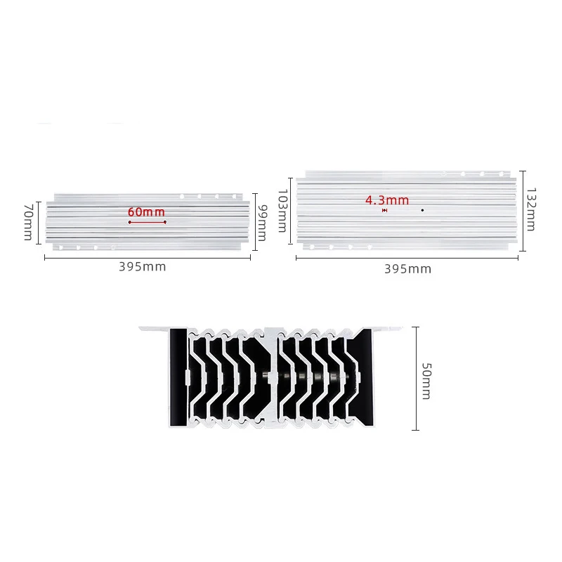 Folding Table Telescopic Track 1.8m/2.5m Aluminum Alloy Multifunctional Desk Telescopic Slide Hardware Accessories