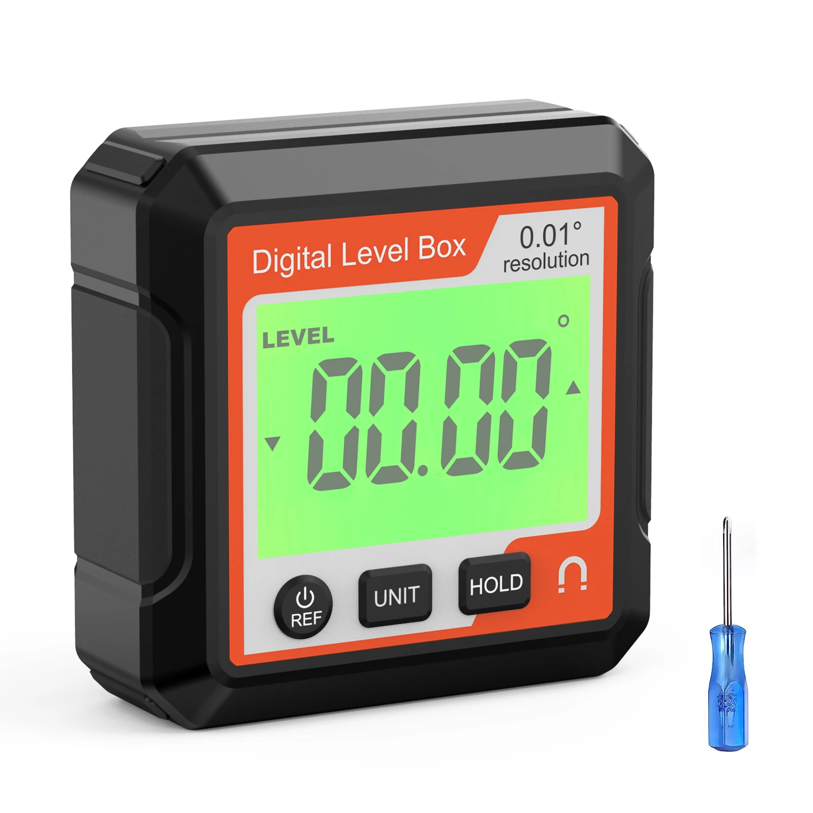 

Digital Level Angle Gauge Meter Electronic Protractor Inclinometer With Magnetic Base LCD Precision Level Box Angle Finder Gauge