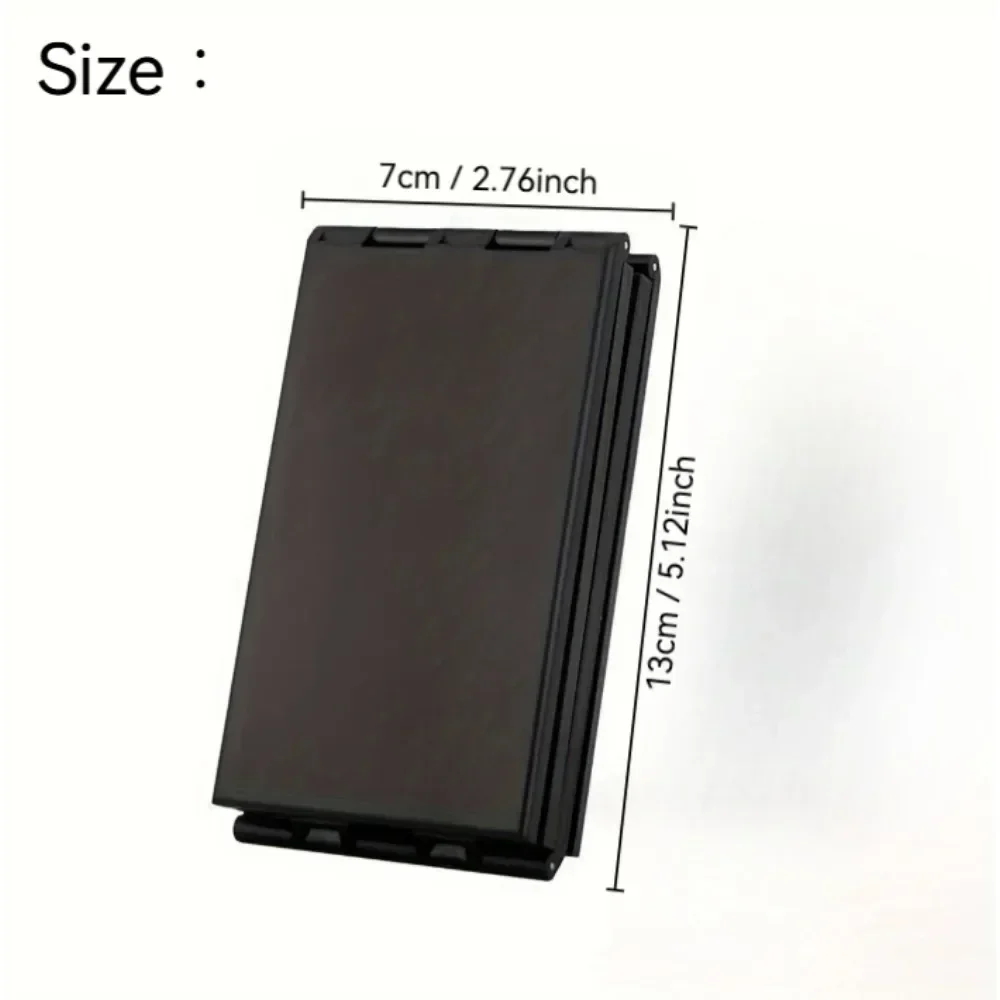 Creative Folding Four Sided Multi Angle Mirror for Hair Cutting,Rear View,back of The Head,makeup Mirror,portable and Portable