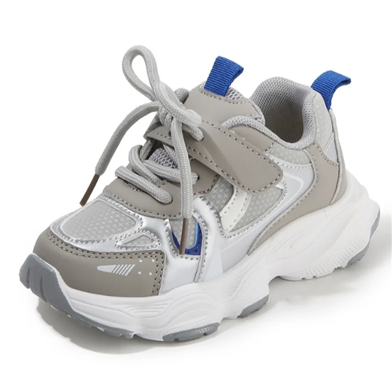 Children Shoes 2026 New Autumn Kids Sport Shoes For Boys Soft Sole Outdoor Tennis Non-slip Fashion Toddler Girls Sneakers