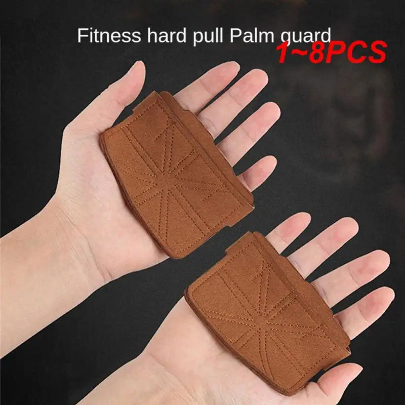 

1~8PCS Exercise Gloves Anti-slip Durable Comfortable Portable To Wear Functional Weightlifting Gloves