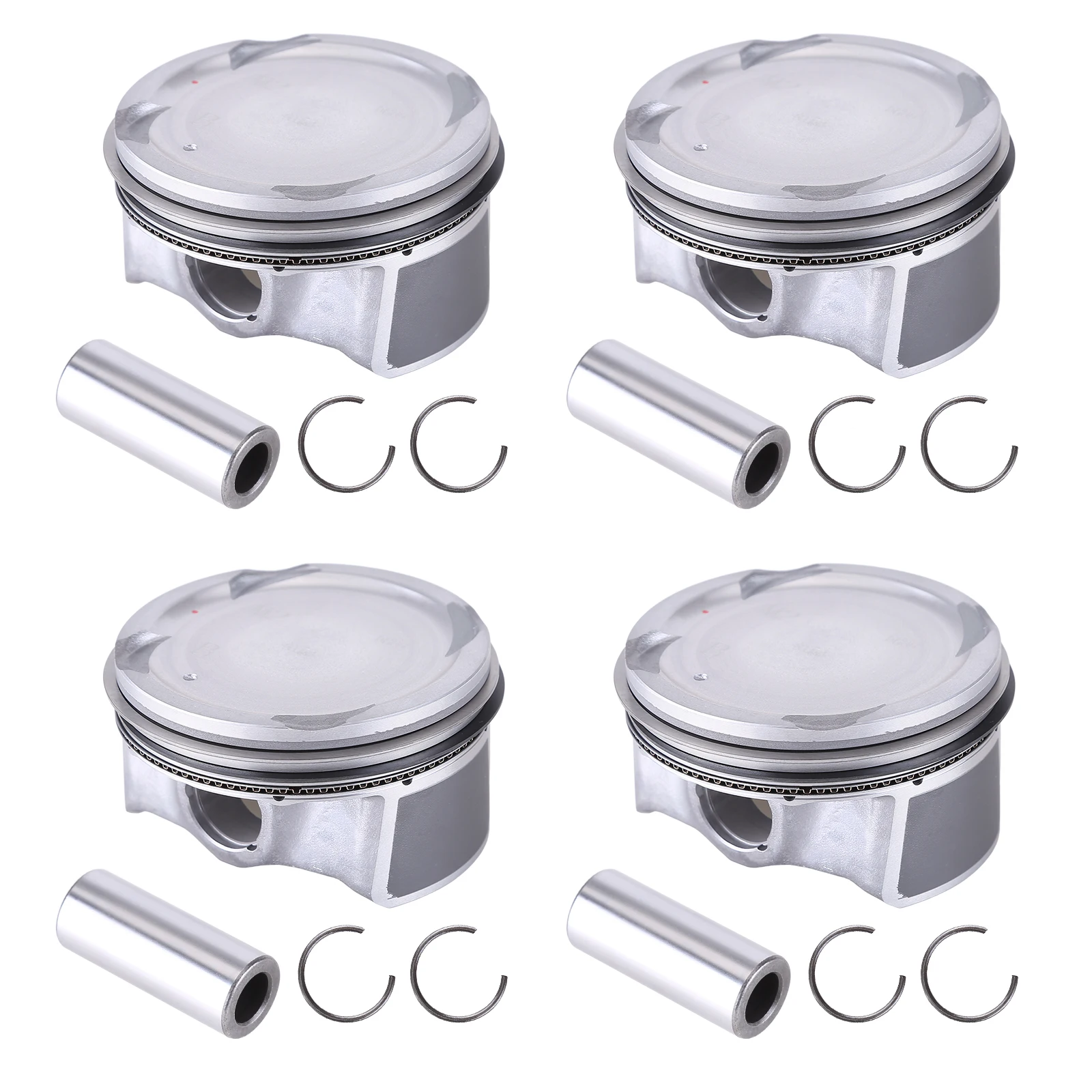 

Для Kia Soul 2.0L комплект поршневых колец 23041-2E000 (с штифтами и кольцами +0,50 мм) для моделей 14-19