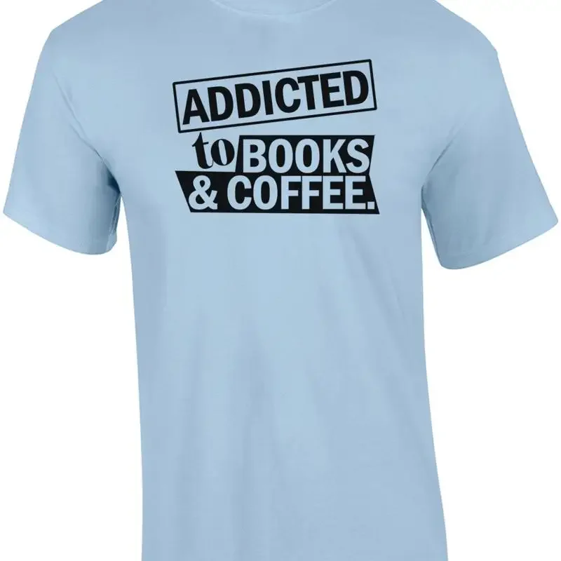 Addicted To Books And Coffee T-Shirt