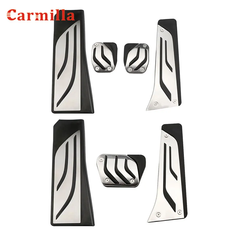 

Carmilla Gas Pedals Fuel Pedal Brake Foot Rest Pedal Cover Set Fit for BMW X5 E70 2007 - 2013 F15 2014 - 2017 Accessories