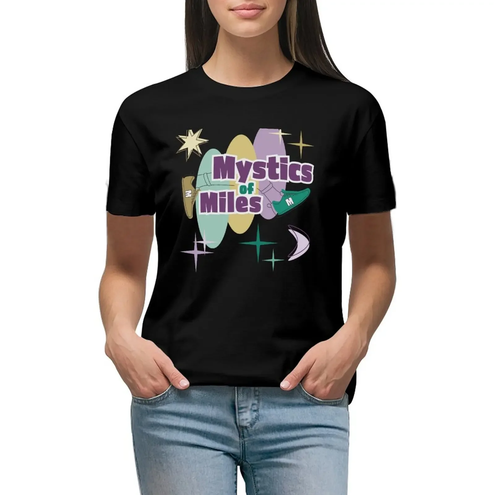 

Mystics of Miles T-Shirt animal print shirt for girls summer top summer clothes Aesthetic clothing clothes for woman
