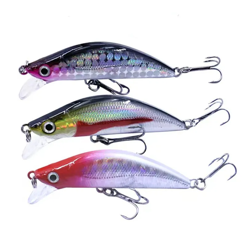 

In Stock 5.5cm/5.5g Japanese Micro Sinking Minnow Weighted Long Cast Rattle Bionic Hard Bait Bass Perch Trout Freshwater Tackle