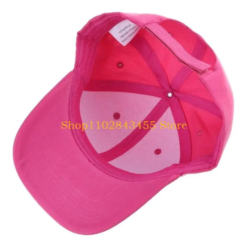 49MC Baseball Cap Adjustable Size for Men Women Running Workouts Outdoor Activities All Seasons Bright Color Hat