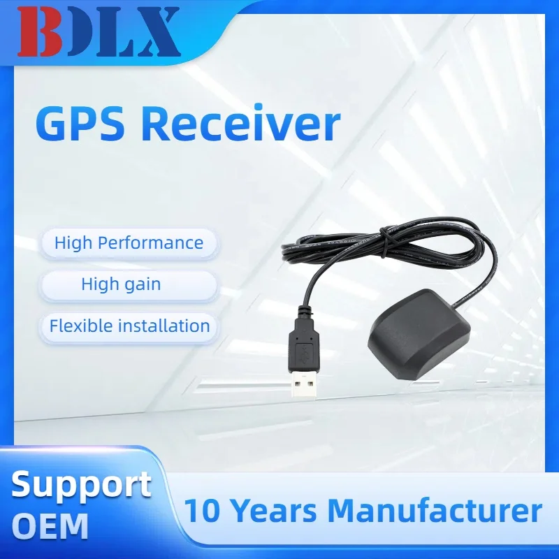 USB GPS Glonass Receiver Module with Antenna VK-162 G-Mouse USB for Laptop PC Navigation Positioning Compatible with OviMap