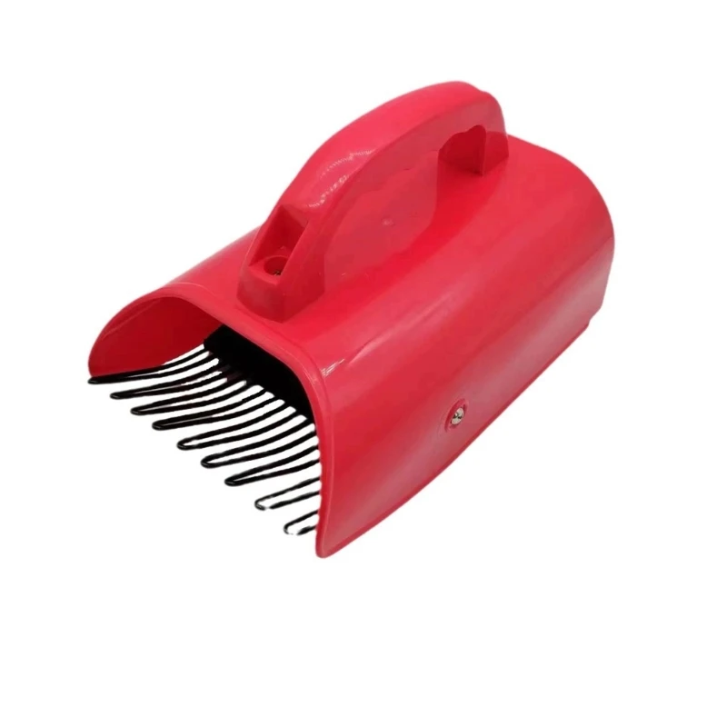 X9FA High Fruit Harvester Gentle Plucking Mechanism Sturdy Plastic Build Oversized Storage Box Comfortable Gardening Tool