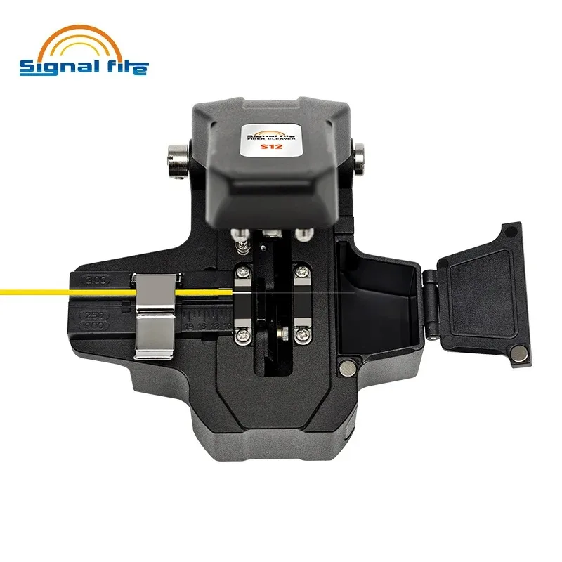 Signal Fire High Precision S12 Fiber Cleaver One-Step Fiber Optic Cutting Knife Tool for Optimal Precision in Fiber Management