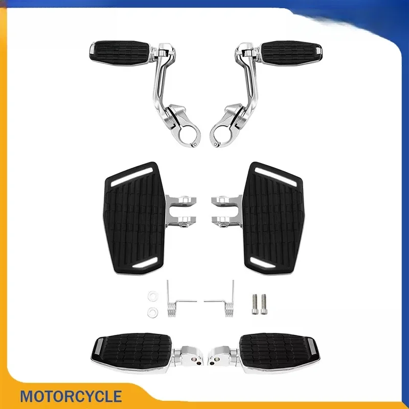 Applicable to BMW R18B R18TC modified driver to increase the front foot, passenger rear foot, increase the width