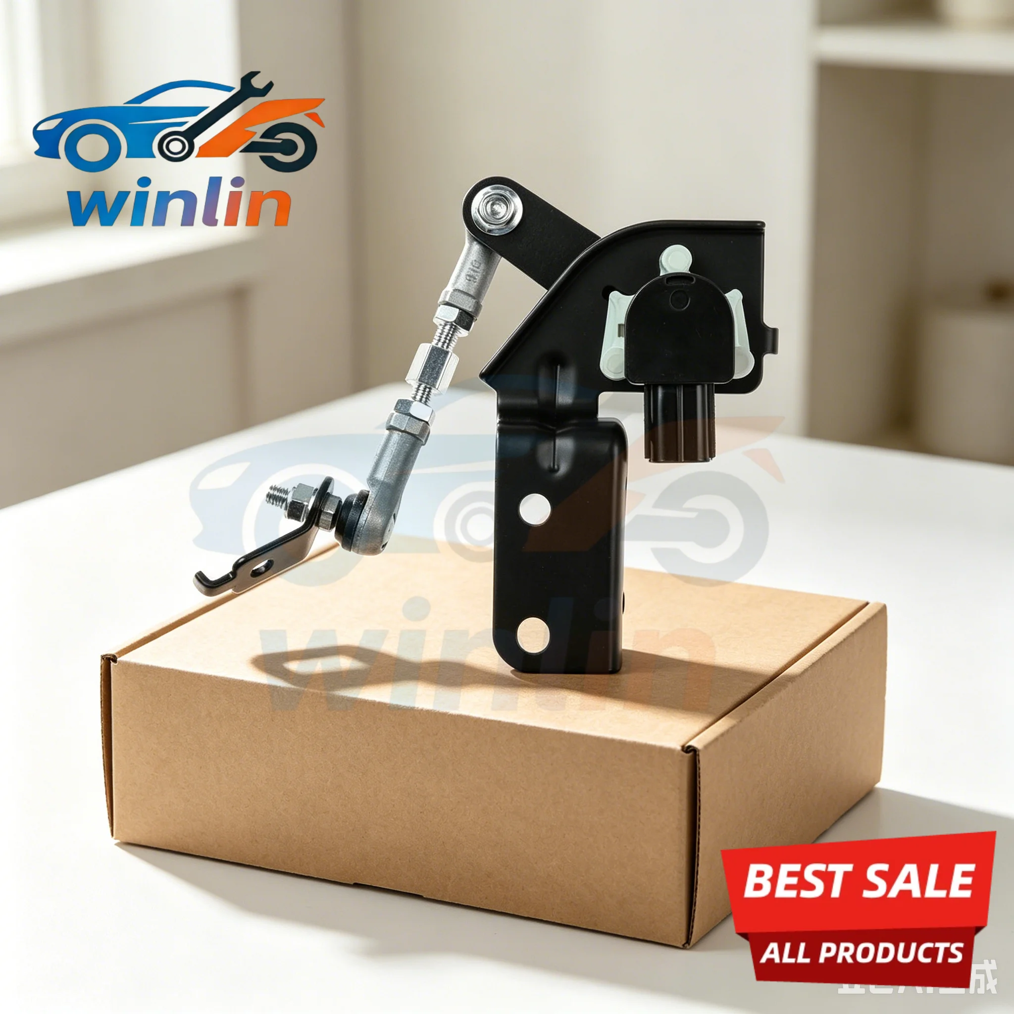 8651A064 8651A065 Front Rear Suspension Headlight Height Level Sensor for Mitsubishi Pajero Montero 4 V87 V93 V97 2006-2016 view 6