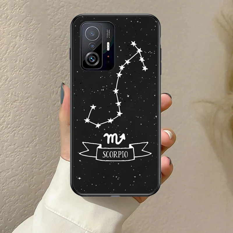 Zodiac Constellation Funda For POCO F5 F3 M5s C40 F4 GT X3 X4 X5 Pro Case For Xiaomi 12 13 Lite 11T 12T Pro 12X