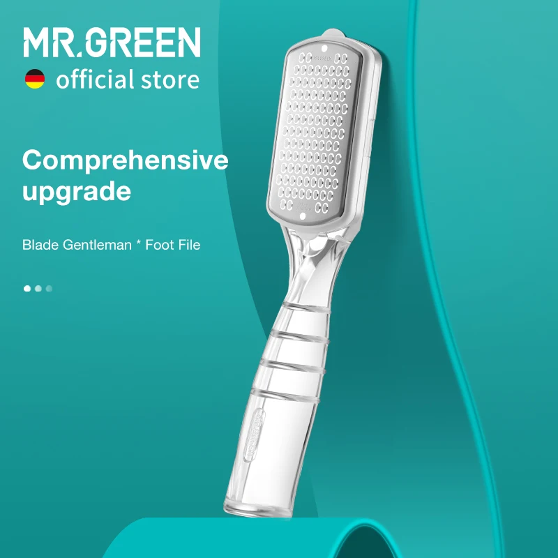

MR.GREEN инструменты для педикюра, пилочка для ног, рашпиль для удаления мозолей для ног, скребок с коробкой для хранения, напильник из нержавеющей стали