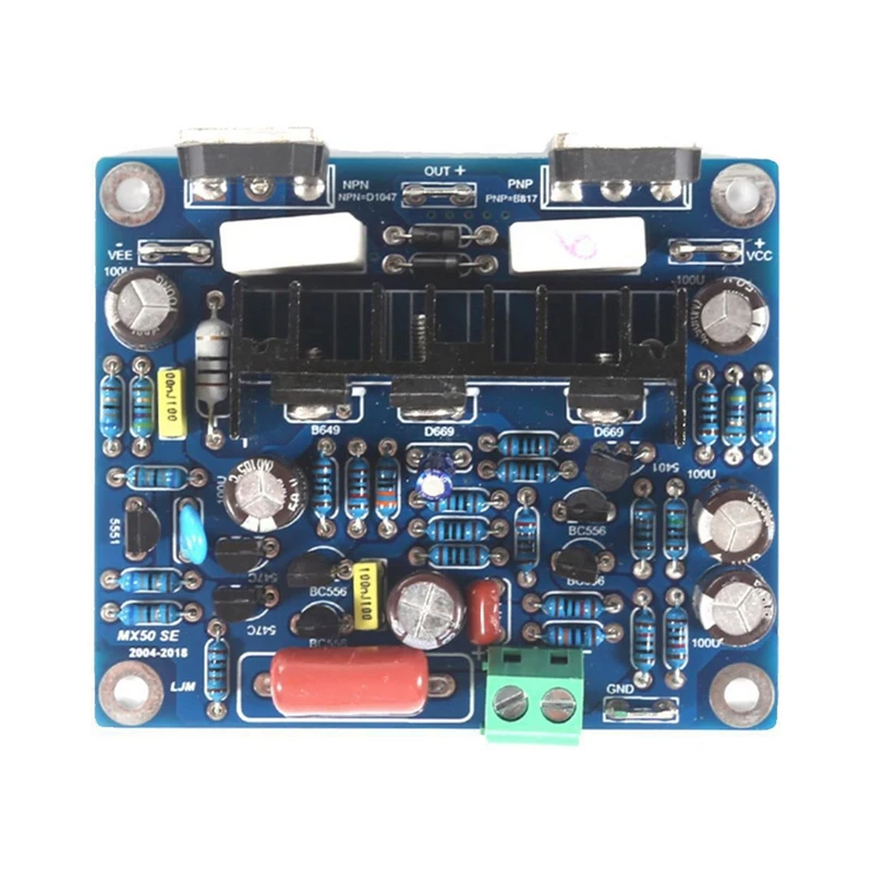 High-Power Audio Amplifier Board MX50 SE Amplifier Board Multi-Function Dual-Channel Two Boards Amplifier Module Replacement