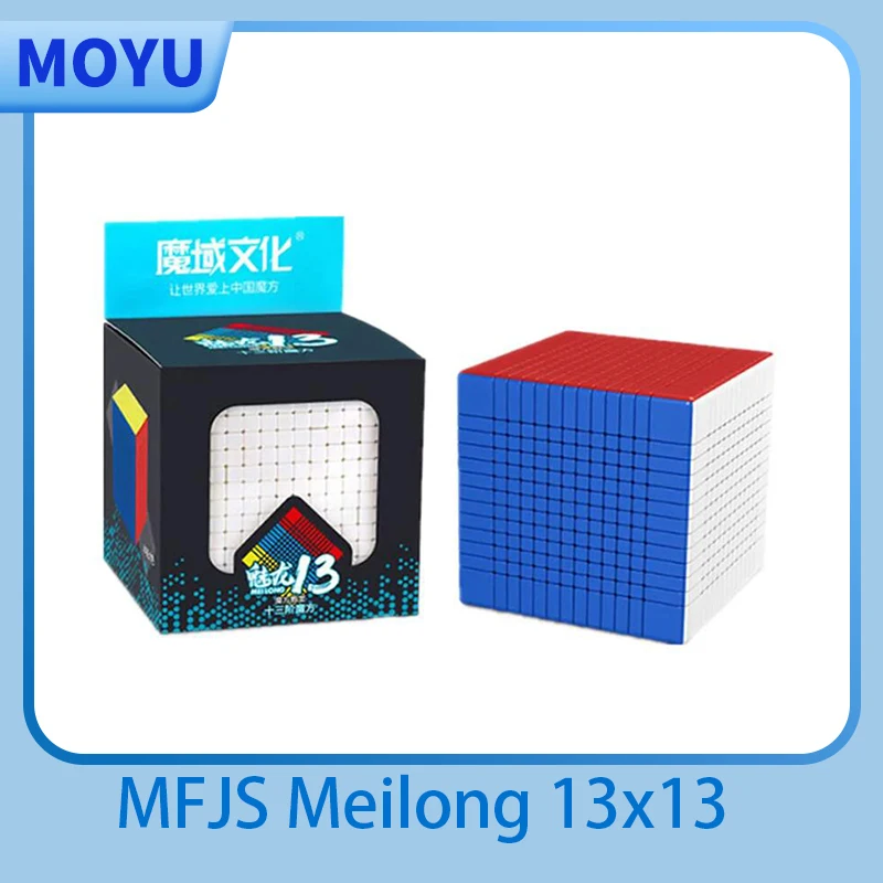 Moyu Meilong 13x13 Magic Speed Cube Stickerless Professional Fidget Toys MFJS Meilong 13 Cubo Magico Puzzle