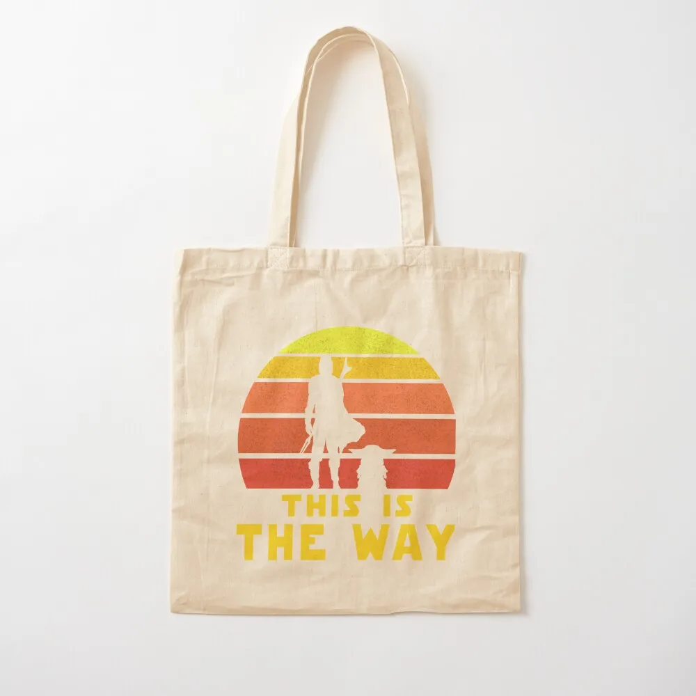 

mando retro vol.1 Tote Bag the tote handbag men's Women's shopper Canvas